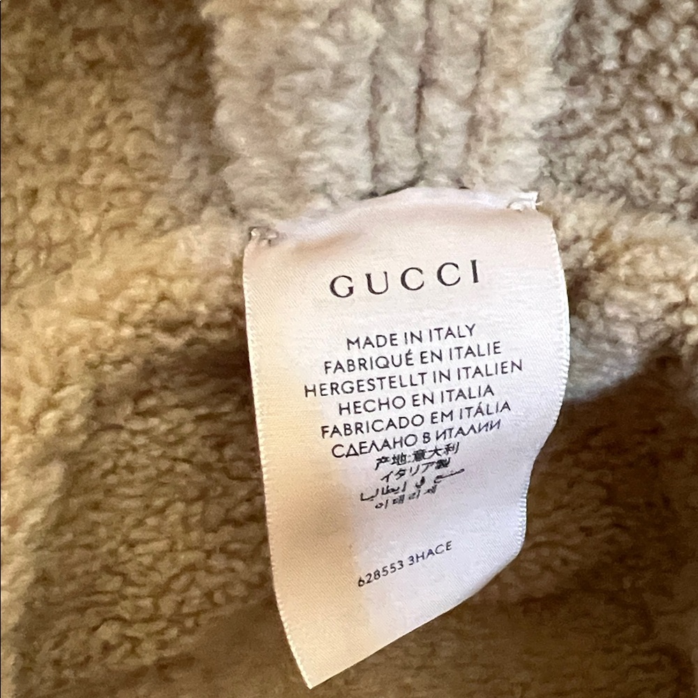 Gucci Women's Navy blue and Tan Bucket Hat - Picture 7 of 9